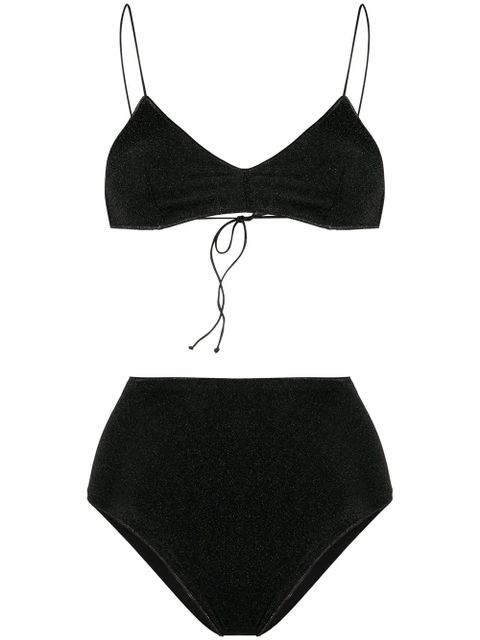 Oséree Lumière high waisted bikini - Black - zdjęcie produktu nr 1