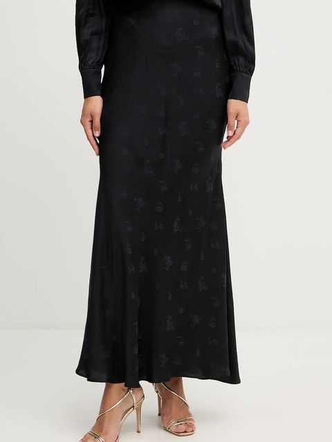 Twinset spódnica kolor czarny maxi prosta 252TT2366 - zdjęcie produktu nr 1