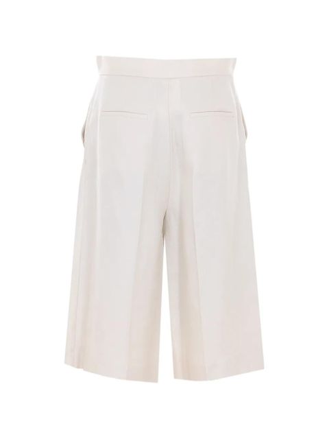 Max Mara front-pleats shorts - Neutrals - zdjęcie produktu nr 2