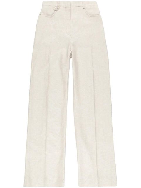 Jacquemus Sauge flared trousers - Neutrals - zdjęcie produktu nr 1