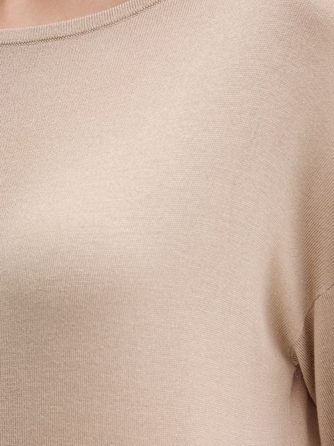 United Colors of Benetton sweter damski kolor beżowy lekki 103VD10AV