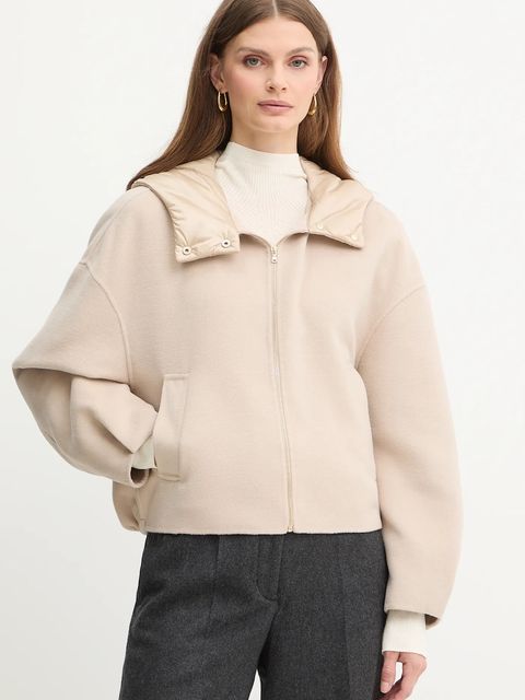 Marella kurtka Emme by Marella kolor brązowy przejściowa 2525086021200 - zdjęcie produktu nr 1