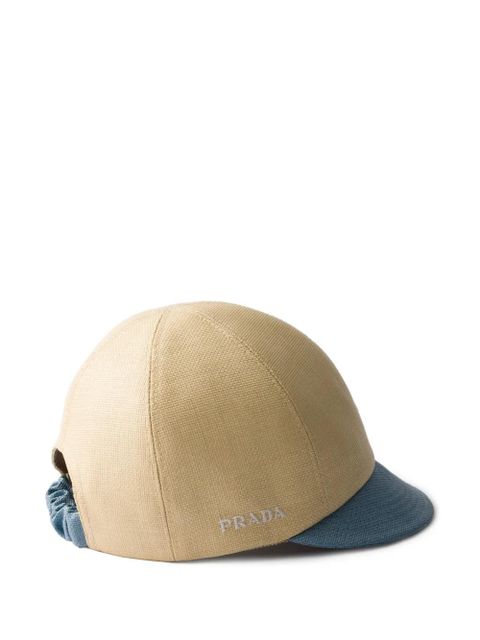 Prada canvas cap - Neutrals - zdjęcie produktu nr 2