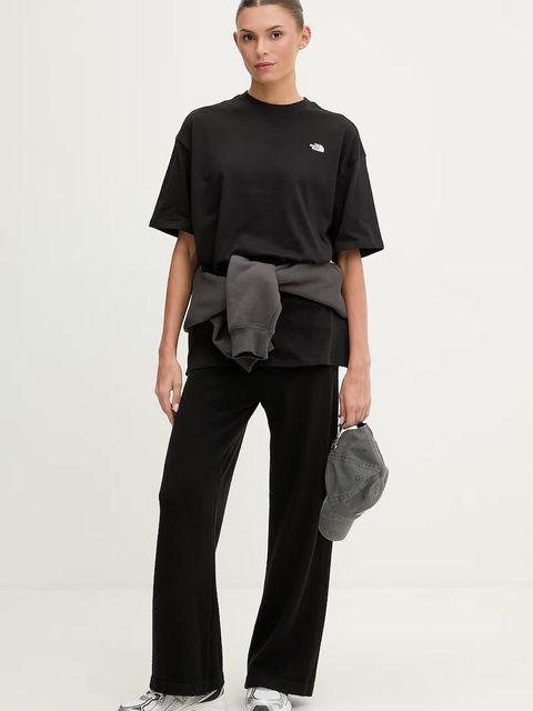 The North Face t-shirt oversize damski bawełniany Essential Simple Dome - zdjęcie produktu nr 1