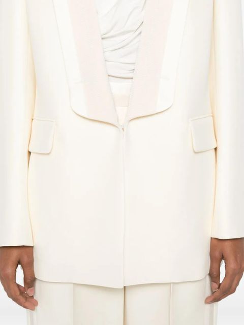 FENDI single-breasted blazer - Neutrals