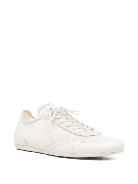 Jimmy Choo Sunny lace-up sneakers - Neutrals