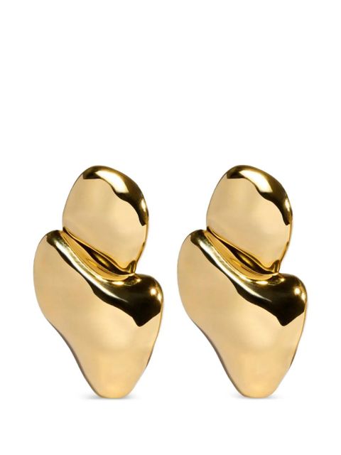 Monica Vinader Odyssey stud earrings - Gold - zdjęcie produktu nr 1