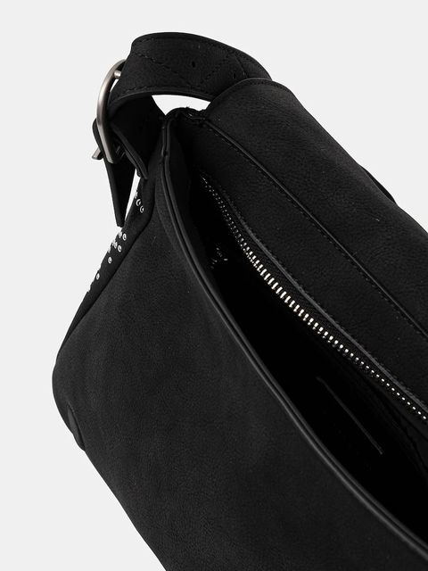 Desigual torebka POKER FACE POSADAS MI kolor czarny 25WAXPBH