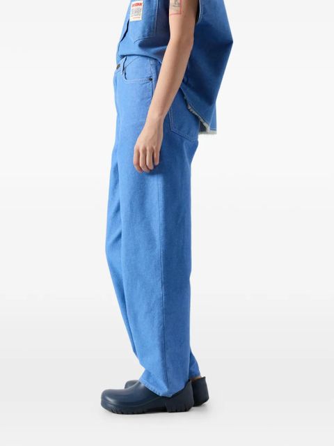 American Vintage Pusway balloon denim jeans - Blue