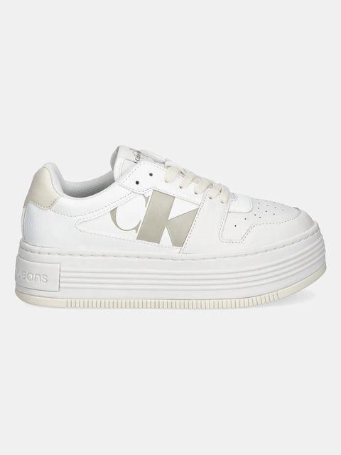 Calvin Klein Jeans sneakersy BOLD FLATF LOW LACEUP MIX NBS - zdjęcie produktu nr 2