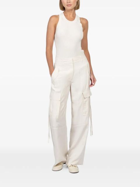 Ulla Johnson Pax cargo-pockets straight trousers - Neutrals - zdjęcie produktu nr 2