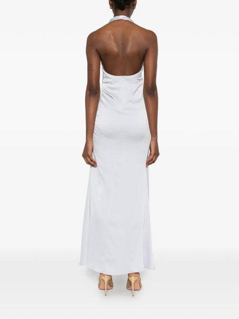 Eleh V-neck maxi dress - Blue