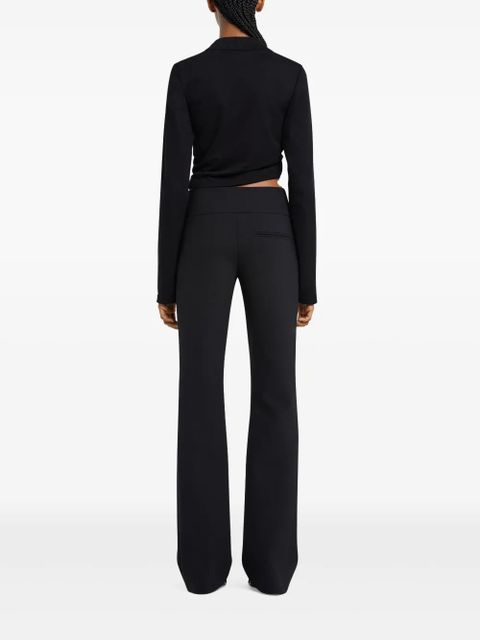 Courrèges twist-detailing top - Black
