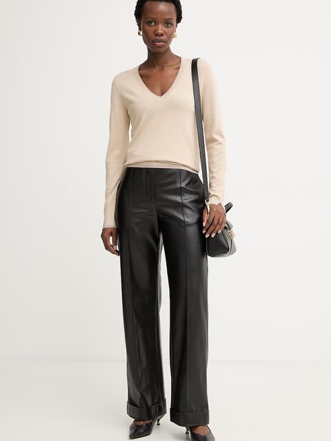 Liu Jo sweter damski z wiskozy - zdjęcie produktu nr 1