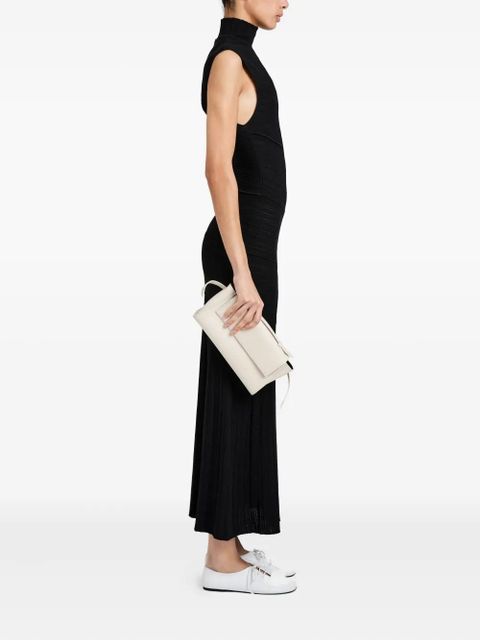 Proenza Schouler Tate leather clutch bag - Neutrals