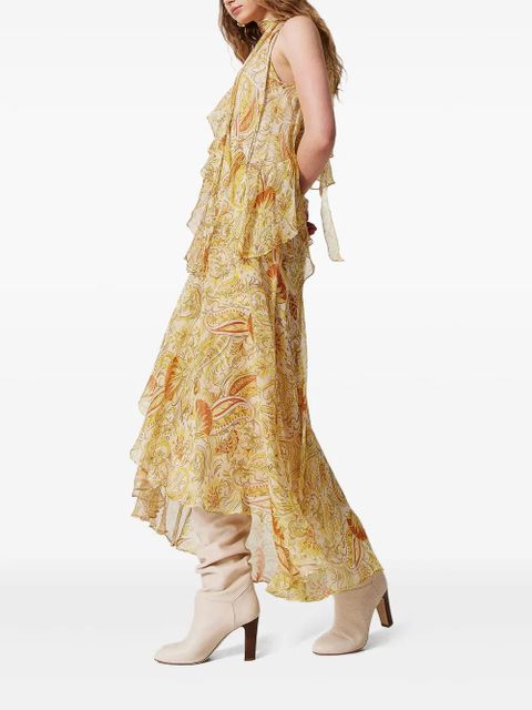 TWINSET asymmetric dress - Neutrals