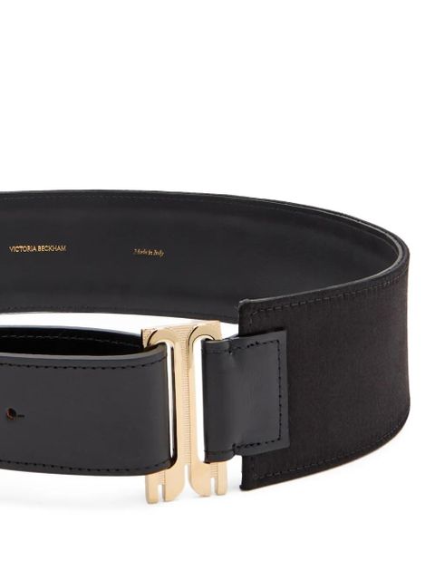 Victoria Beckham logo-buckle belt - Black - zdjęcie produktu nr 2