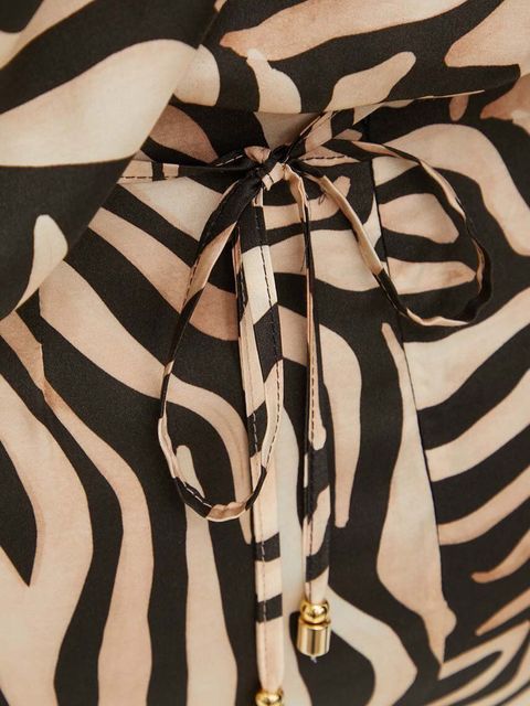 La Petite Française spódnica JAVA kolor beżowy midi prosta