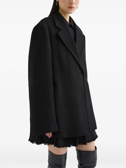 Jil Sander wool coat - Black - zdjęcie produktu nr 2