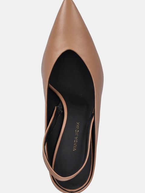 Vanda Novak szpilki skórzane Lucy