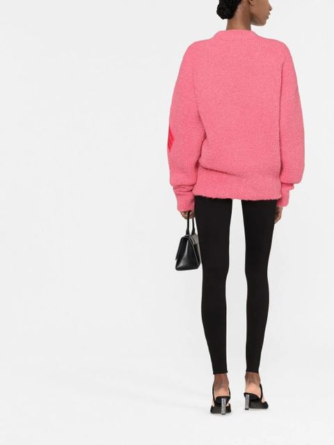 The Attico stirrup leggings - Black