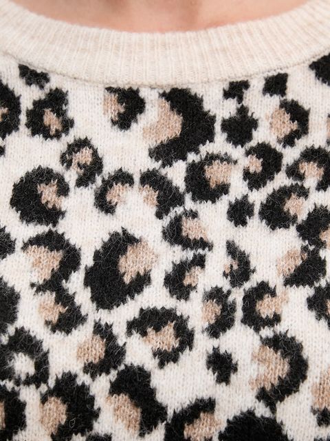 Morgan sweter z domieszką wełny