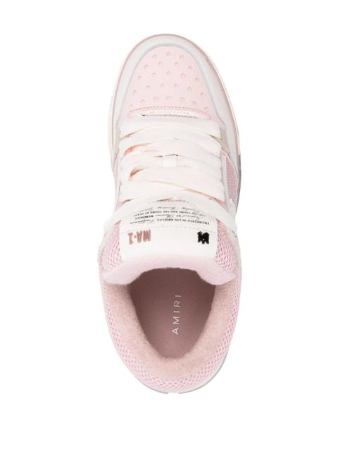 AMIRI MA-1 panelled chunky sneakers - Pink
