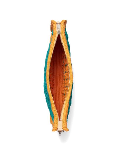 Tory Burch hand-crocheted pouch - Orange