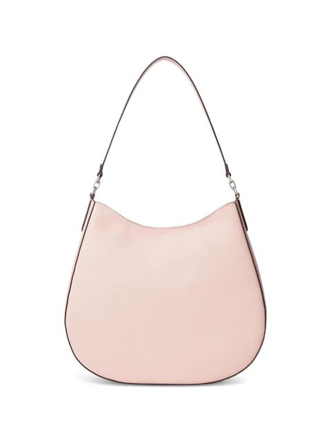 Lauren Ralph Lauren logo-plaque shoulder bag - Pink