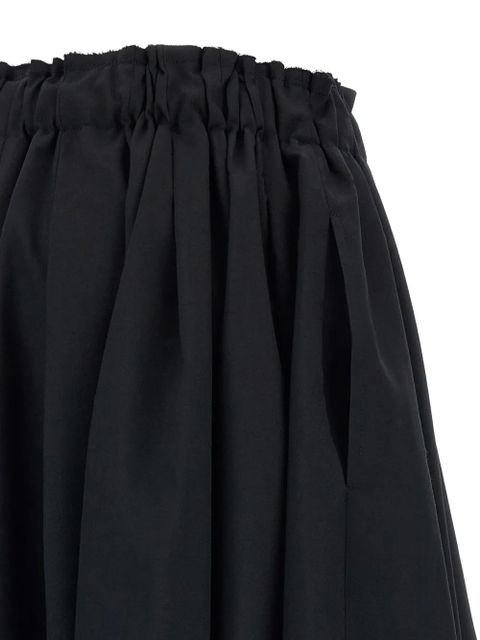 Comme Des Garçons asymmetric panelled shorts - Black