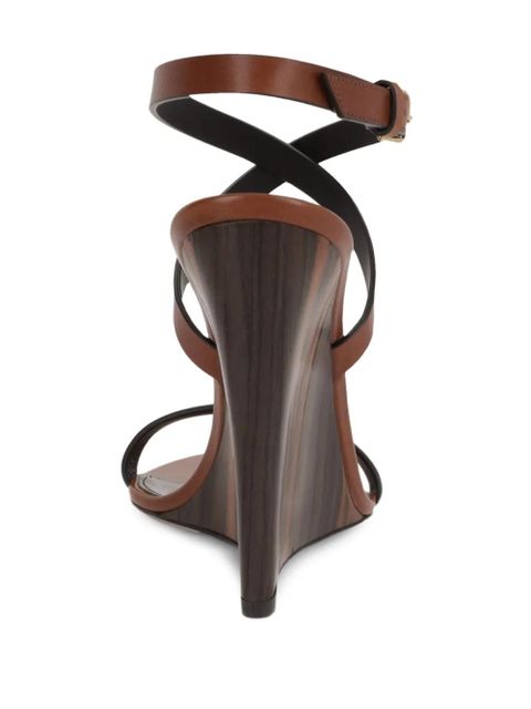 Saint Laurent 110mm May sandals - Brown