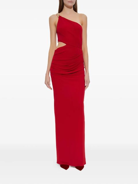 Cult Gaia cut-out one-shoulder maxi dress - Red - zdjęcie produktu nr 2