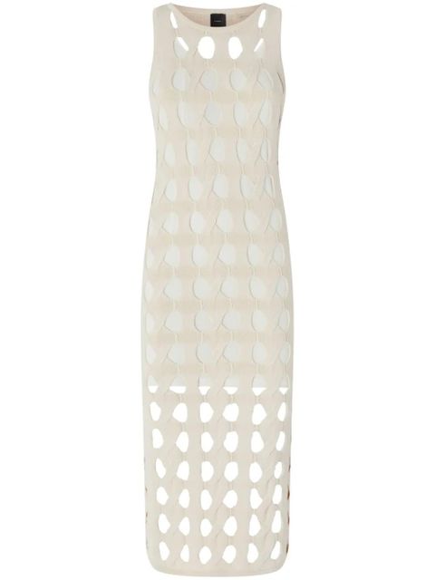 PINKO cut-out long dress - White - zdjęcie produktu nr 1