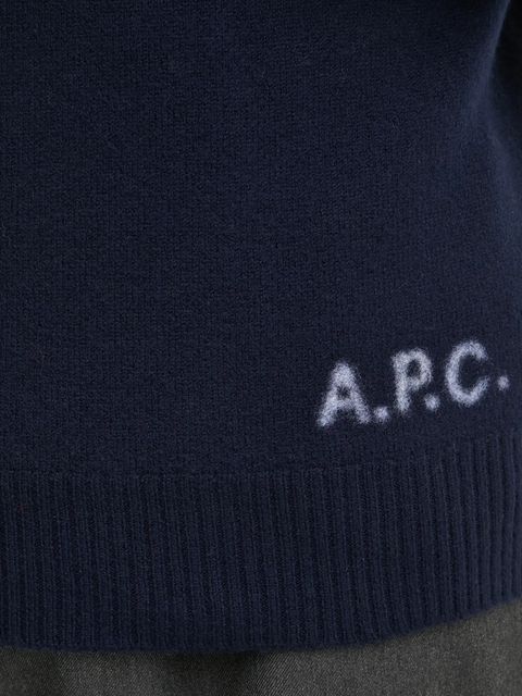 A.P.C. sweter wełniany pull walter
