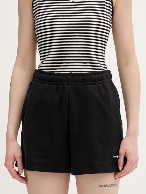 Tommy Jeans szorty dresowe damskie bawełniane - zdjęcie produktu nr 2