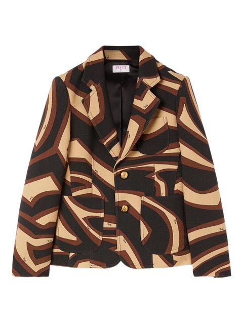 PUCCI Labirinto-print blazer - Black - zdjęcie produktu nr 1