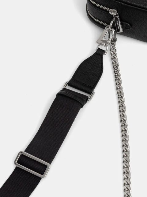 MICHAEL Michael Kors torebka skórzana kolor czarny 32S5SYTC5L