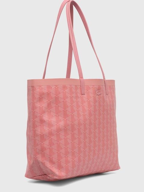 Lacoste torebka kolor różowy