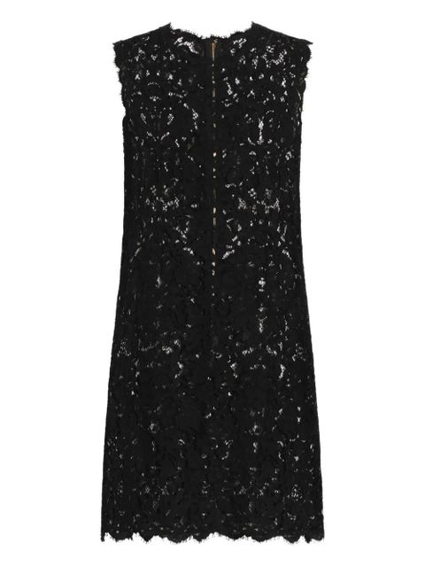 Dolce & Gabbana lace zip-fastening mini dress - Black - zdjęcie produktu nr 1