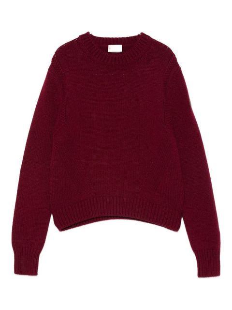 Moncler round-neck sweater - Red