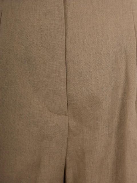 Max Mara wide-leg Bermuda trousers - Neutrals