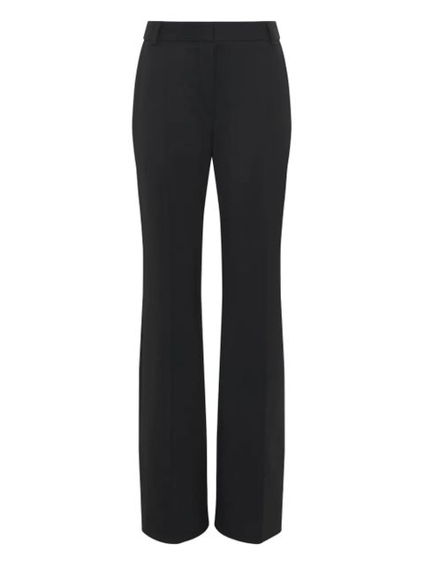 Marine Serre virgin-wool straight trousers - Black - zdjęcie produktu nr 1