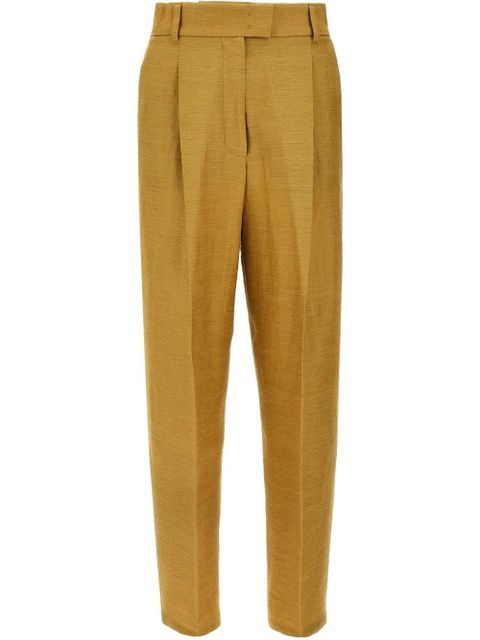 Max Mara Efedra tailored trousers - Gold - zdjęcie produktu nr 1