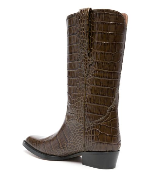 Paris Texas Hilda 35mm boots - Brown