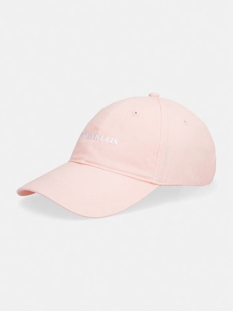 Calvin Klein czapka bejsbolówka damska bawełniana - zdjęcie produktu nr 1