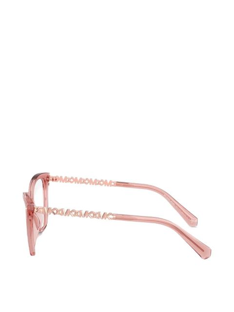 Michael Kors beaune geometric glasses - Pink