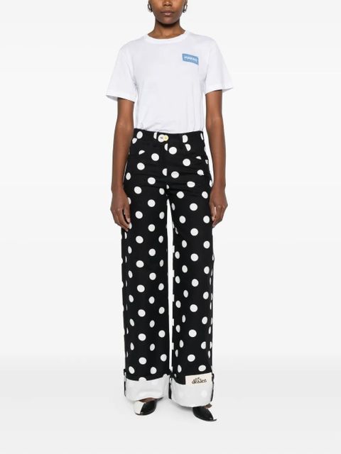 Marni logo-patch t-shirt - White