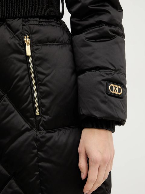 Marciano by Guess kurtka puchowa ELLY kolor czarny zimowa 5BGL38 7374A