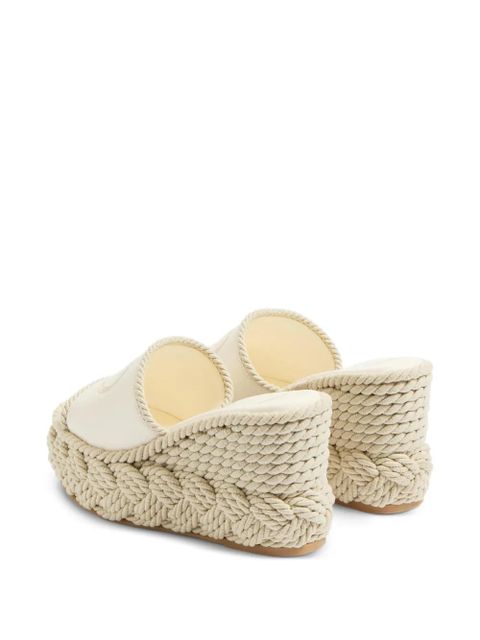 Valentino Garavani VLogo Torchon sandals - Neutrals