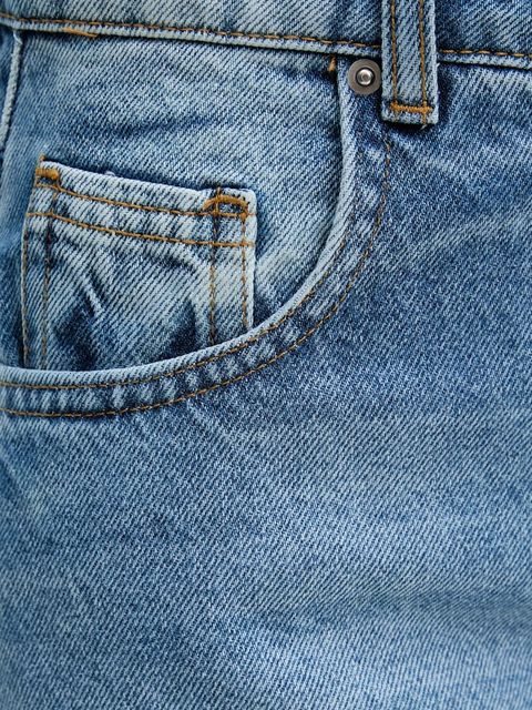 Answear.LAB jeansy bawełniane damskie kolor niebieski